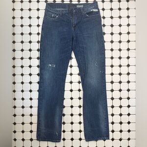 Aeropostale Men's Dark Blue Straight Jeans 30x34